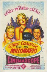 How to Marry A Millionaire Betty Grable Marilyn Monroe Lauren Bacall