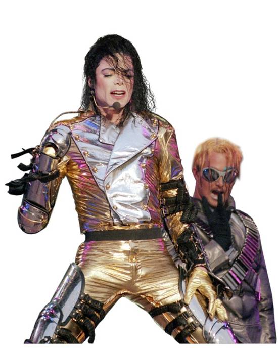 Michael Jackson World History Tour Adult Pants Costume Accessory PRE-SALE - Click Image to Close