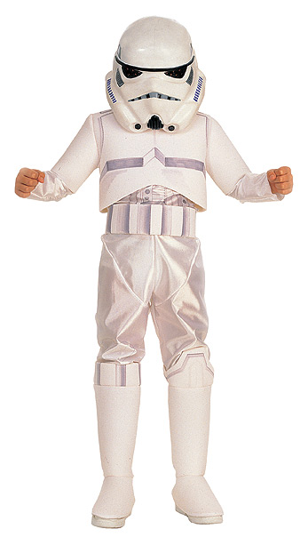 Deluxe Stormtrooper™ Child Costume Star Wars Size S, M, L - Click Image to Close