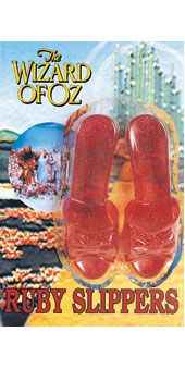 Dorothy Wizard of Oz Ruby Slippers One size