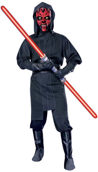 Darth Maul™ Popular Price Adult Costume Star Wars Size XL - Click Image to Close