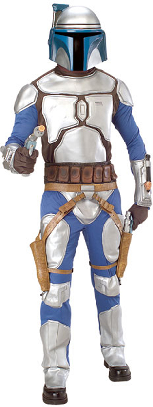 Deluxe Jango Fett™ Adult Costume Star Wars Size STD - Click Image to Close