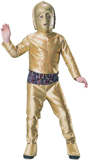 Deluxe C-3PO™ Child Costume Star Wars Size S, M, L - Click Image to Close