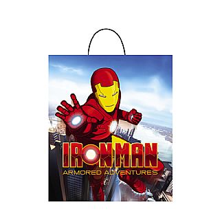 Iron Man Animated Treat Bag - Click Image to Close