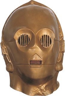 Adult C-3PO™ Mask - Click Image to Close