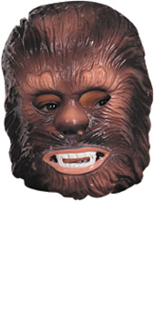 Chewbacca™ Children's 3/4 PVC mask. - Click Image to Close