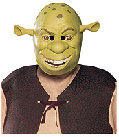 Shrek® Child Vinyl Mask - Click Image to Close