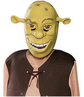 Shrek® Adult Vinyl 3/4 Mask - Click Image to Close