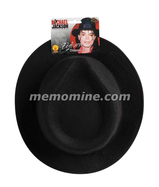 Michael Jackson POP STAR BLACK FEDORA HAT IN STOCK! - Click Image to Close