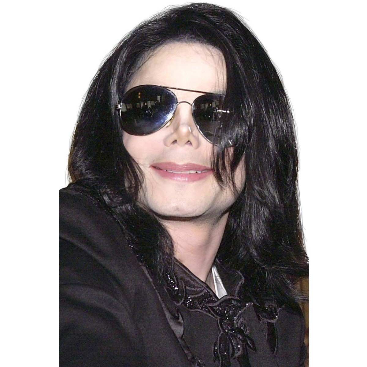 Michael Jackson Long Straight Wig *IN STOCK* - Click Image to Close