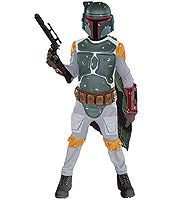 Bobba Fett™ Star Wars Deluxe Child Costume S, M, L - Click Image to Close