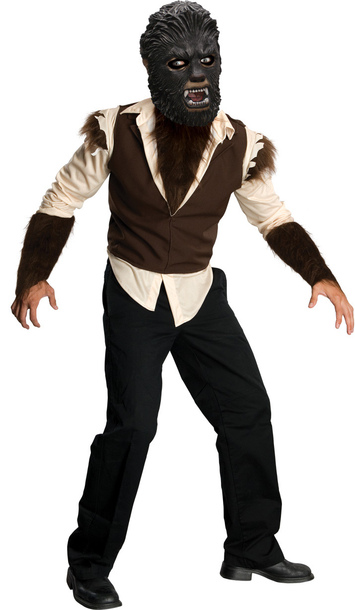 Wolfman Adult Costume STD, XL - Click Image to Close