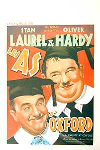 Chumps at Oxford Laurel and Hardy Belg. 1950R