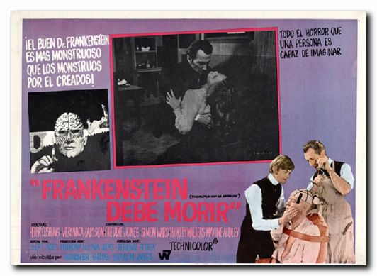 Frankenstein Must Be Destroyed - Click Image to Close