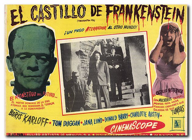 Frankenstein 1970 Boris Karloff - Click Image to Close
