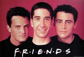 Friends - 3 Guys Heads