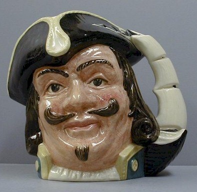 Captain Henry Morgan, Large D6467 - Click Image to Close