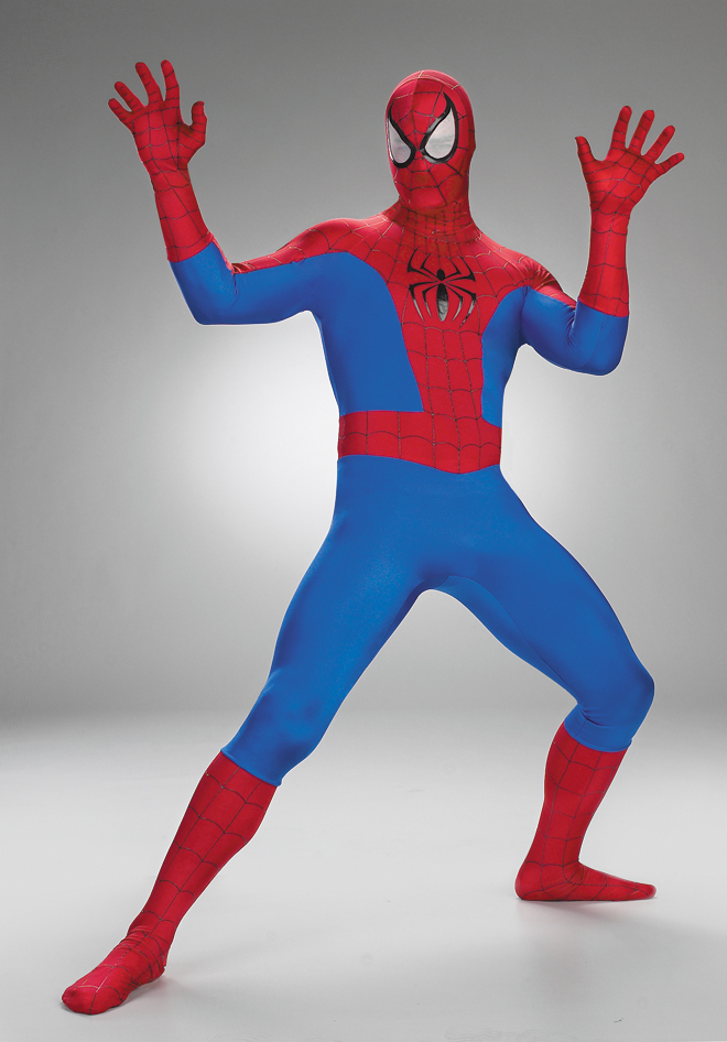 Deluxe Rental Movie Quality Spider-Man Costume - Click Image to Close