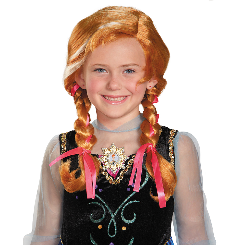 Frozen Anna's child wig - Click Image to Close