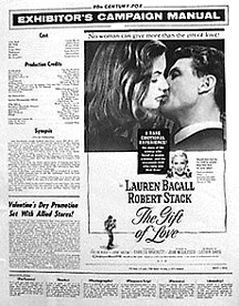 Gift of Love Lauren Bacall Robert Stack - Click Image to Close