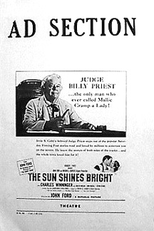 Sun Shines Bright Director John Ford - Click Image to Close
