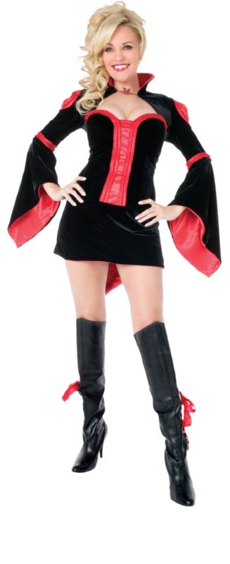 PLAYBOY Licensed Costume VAMPTEASE XS, S, M - Click Image to Close