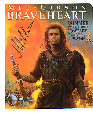 Gibson Mel Braveheart