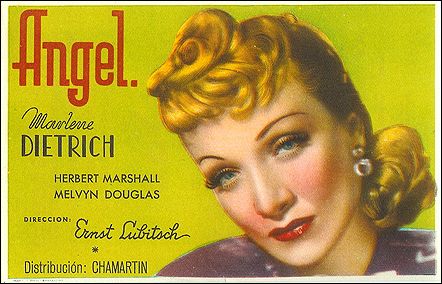 Angel Marlene Detrich Herbert Marshall Melvyn Douglas Style B - Click Image to Close