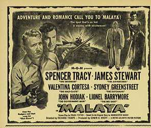 MALAYA Spencer Tracy, James Stewart - Click Image to Close