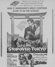 STOPOVER TOKYO Robert Wagner, Joan Collins