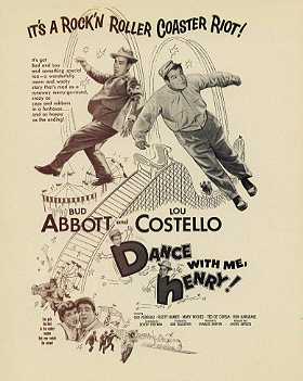 DANCE WITH ME HENERY! Bud Abbott, Lou Costello - Click Image to Close