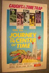 Journey to the Center of Time 1967 ORIGINAL LINEN BACKED 1SH