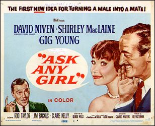 Ask Any Girl David Niven Shirley MacLaine