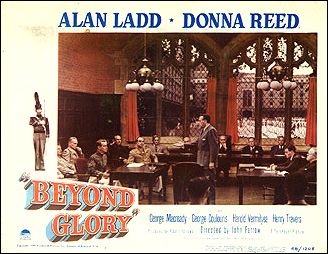 BEYOND GLORY # 8 1945 Alan Ladd