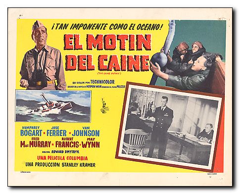 Caine Mutiny Humphery Bogart Jose Ferrer Van Johnson Fred MacMurray - Click Image to Close