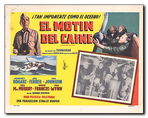 Caine Mutiny Humphery Bogart Jose Ferrer Van Johnson Fred MacMurray 3 - Click Image to Close