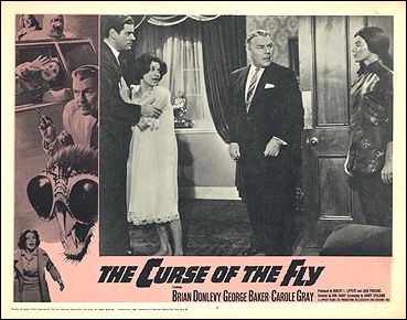 Curse of the Fly Brian Donlevy George Baker