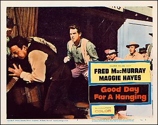 Good Day for a Hanging Fred MacMurray Maggie Hayes 1959 # 4
