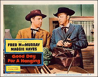Good Day for a Hanging Fred MacMurray Maggie Hayes 1959 # 5