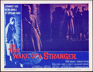 In The Wake Of A Stranger Tony Wright, Shirley Eaton, Danny Green 1960 # 5