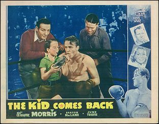Kid Comes Back Wayne Morris Boxing 1937