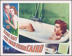 MAN FROM CAIRO, THE GEORGE RAFT GIANNA CANALE # 7 1953
