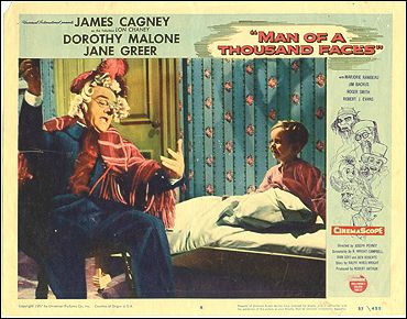 Man of a Thousand Faces James Cagney Dorothy Malone
