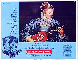 Mary Queen of Scots Vanessa Redgrave Timothy Dalton 8 card set 1972