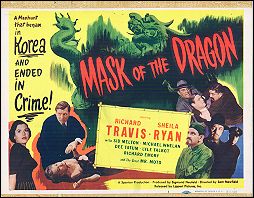 Mask of the Dragon #1 1951 Richard Travis Mr. Moto