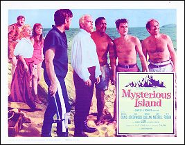 MYSTERIOUS ISLAND JULES VERN'S CAPTAIN NEMO 1961