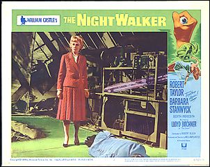 Night Walker William Castles Roberet Taylor Barbara Stanwyck # 4 1965