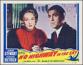 No Highway in the Sky James Stewart Marlene Dietrich Pictured #2 1957