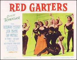 RED GARTERS ROSEMARY CLOONEY GUY MICHELL