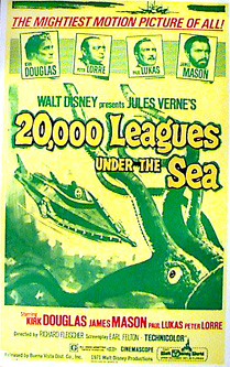 20000 LEAGUES UNDER THE SEA Kirk Douglas, James Mason - Click Image to Close
